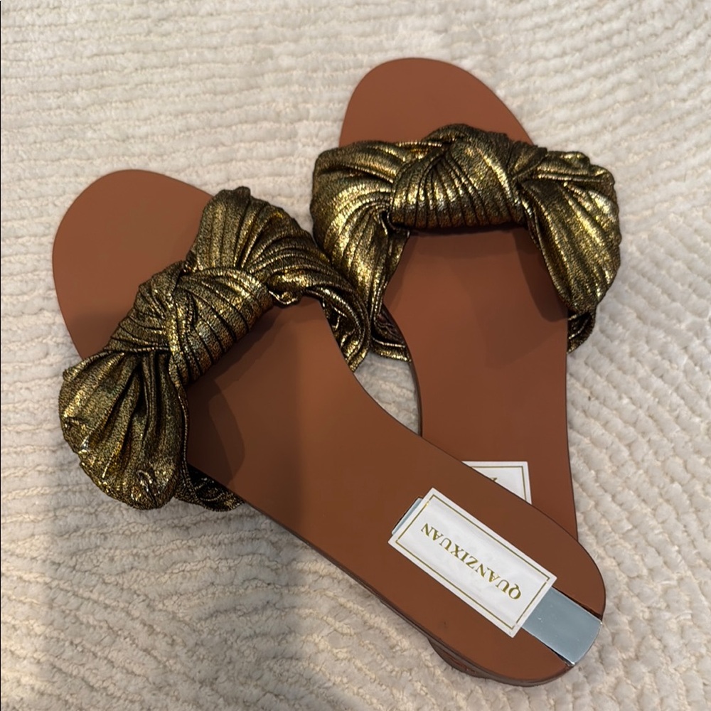 Gold Women's Sandals